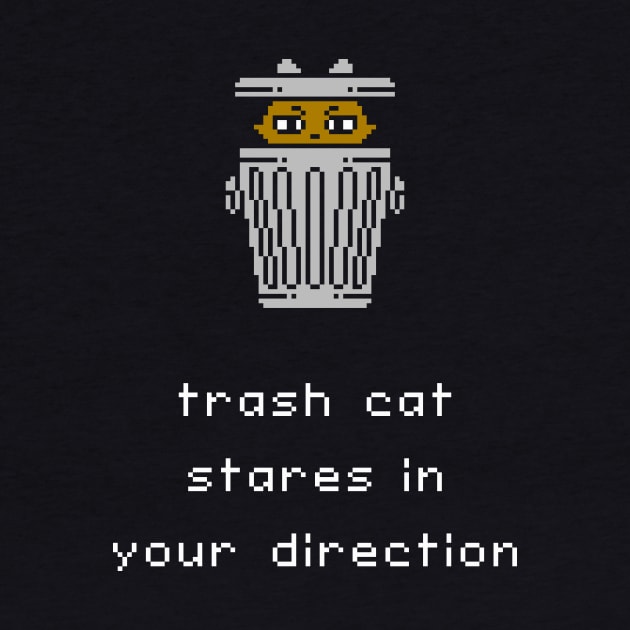 Unlikely Monsters - Trash Cat by knitetgantt